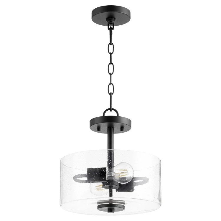 Dakota Two-Light Convertible Semi-Flush Mount Ceiling Fixture/Pendant