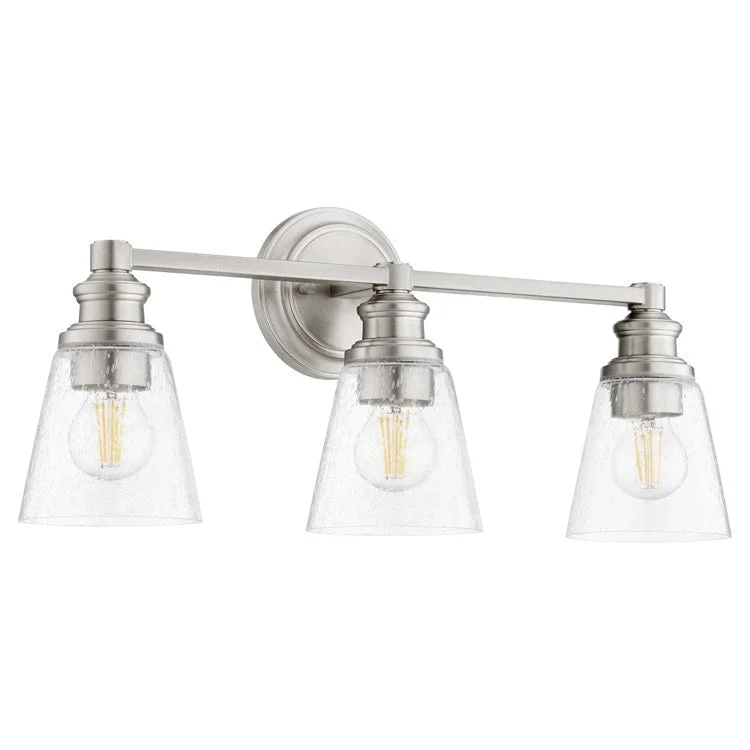 Dunbar Three-Light Bathroom Vanity Fixture