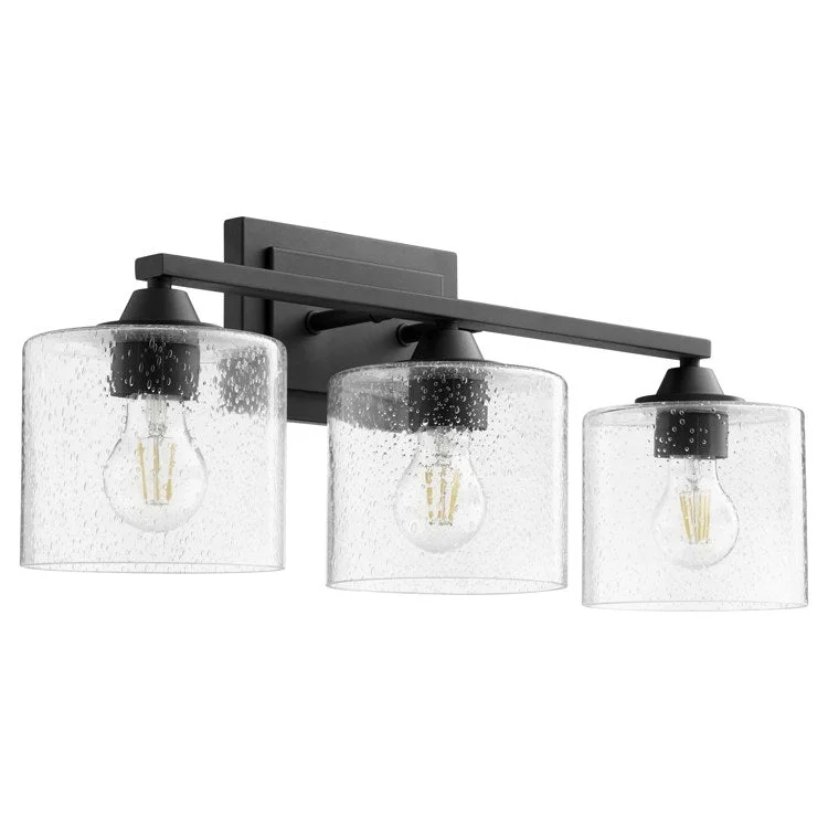 Dakota Three-Light Bathroom Vanity Fixture