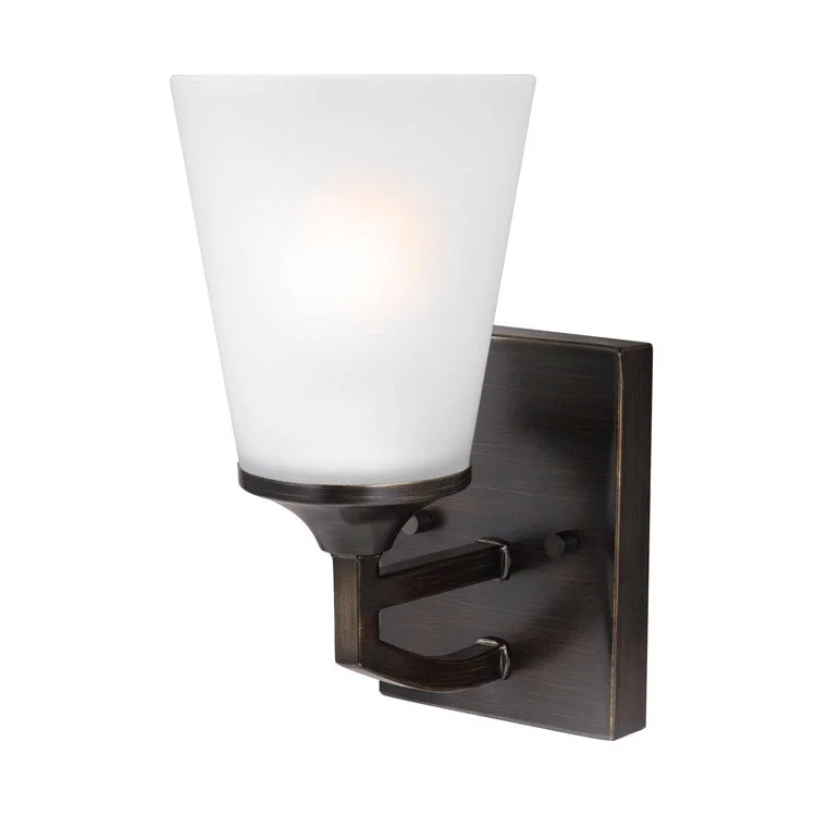 Hanford Single-Light Bathroom Wall Sconce