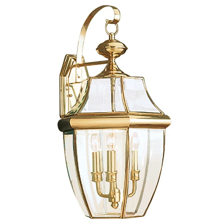 Lancaster Three-Light Outdoor Wall Lantern