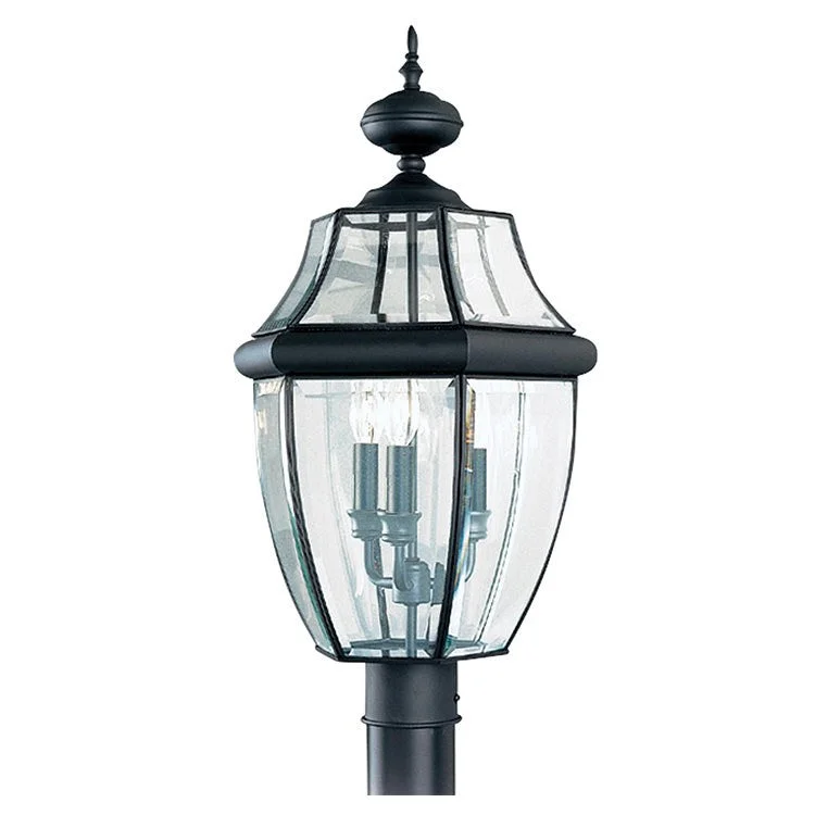 Lancaster Three-Light LED Outdoor Post Lantern