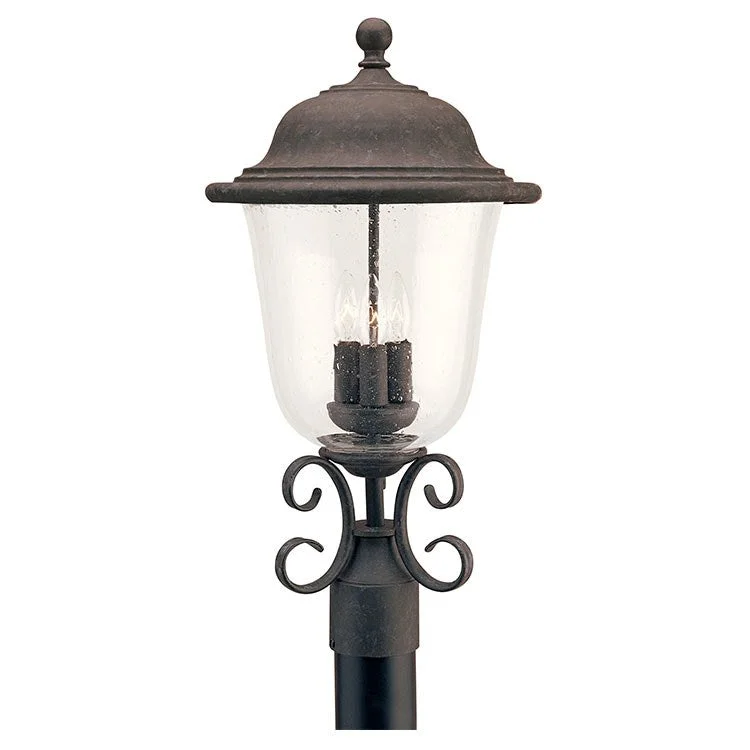 Trafalgar Three-Light Outdoor Post Lantern