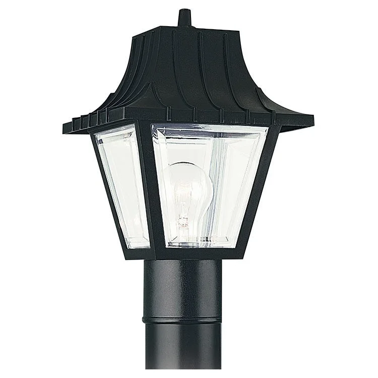 Polycarbonate Outdoor Single-Light Outdoor Post Lantern